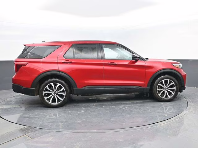 2022 Red Ford Explorer ST 4X4 SUV