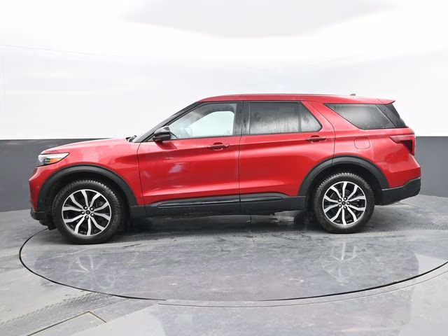 2022 Red Ford Explorer ST 4X4 SUV