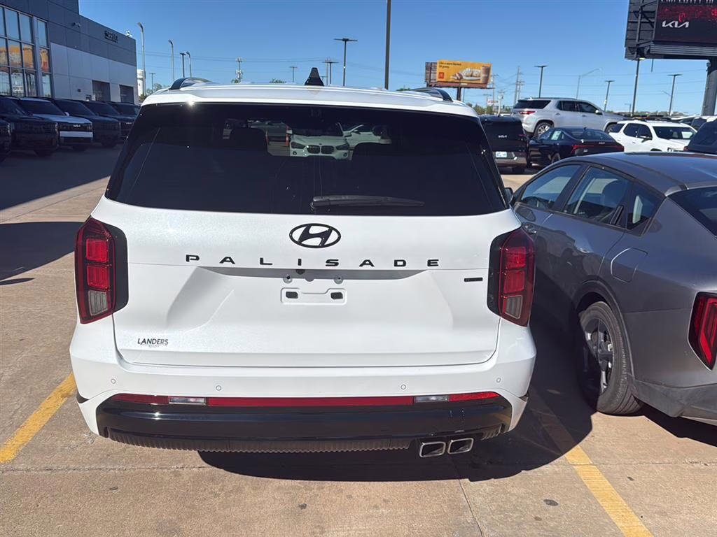 2024 Hyper White Hyundai Palisade Calligraphy Night Edition AWD SUV