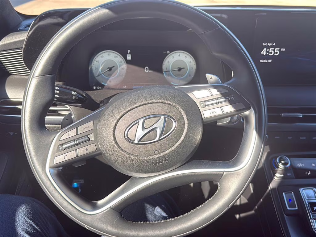 2024 Hyper White Hyundai Palisade Calligraphy Night Edition AWD SUV