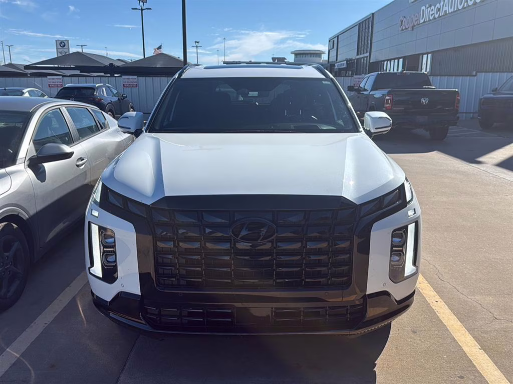 2024 Hyper White Hyundai Palisade Calligraphy Night Edition AWD SUV