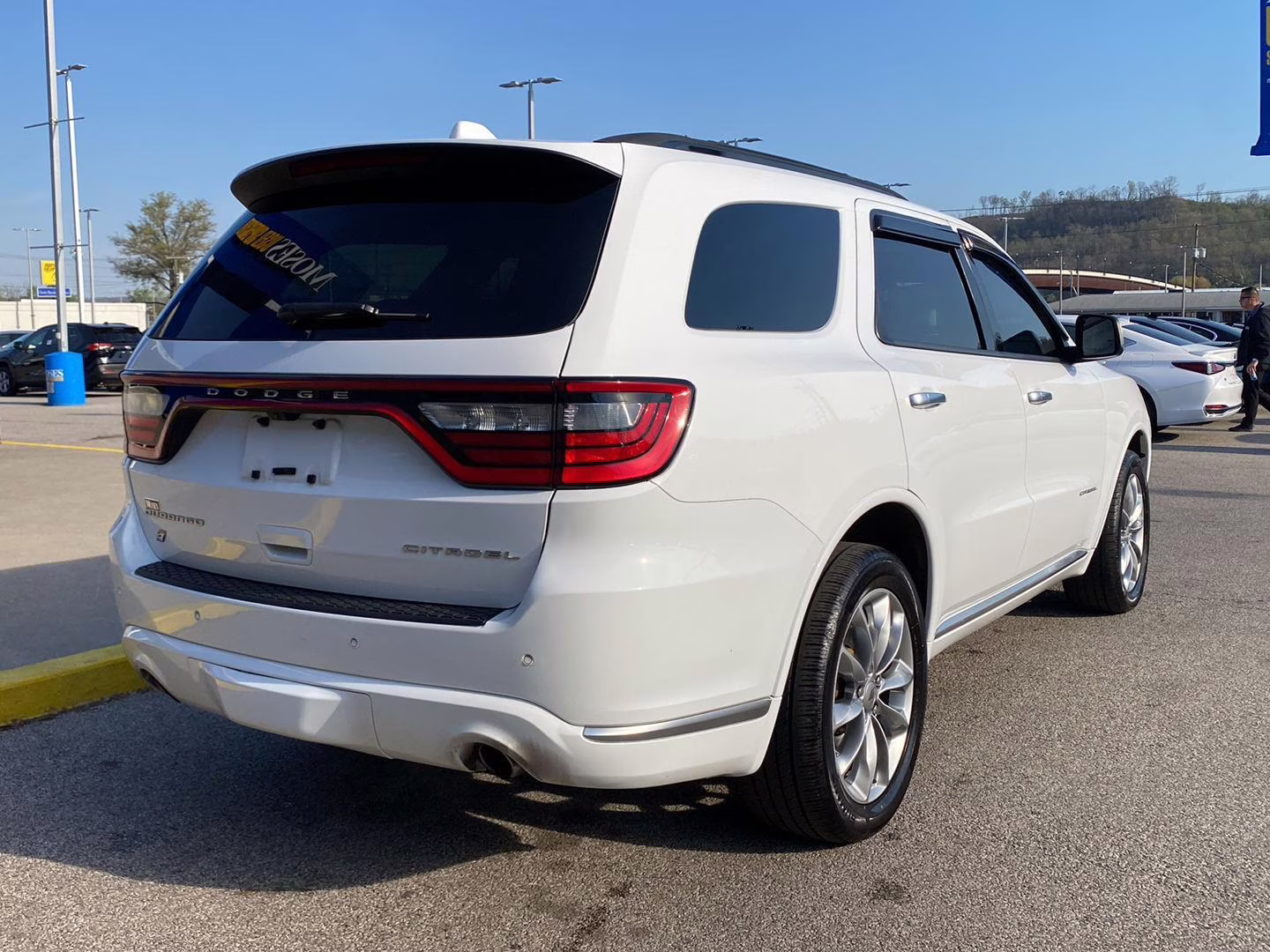 2022 White Knuckle Clearcoat Dodge Durango Citadel AWD SUV