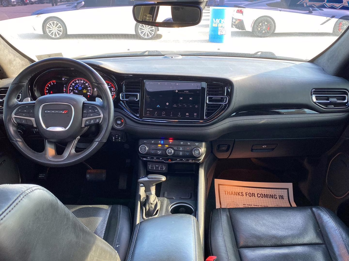 2022 White Knuckle Clearcoat Dodge Durango Citadel AWD SUV