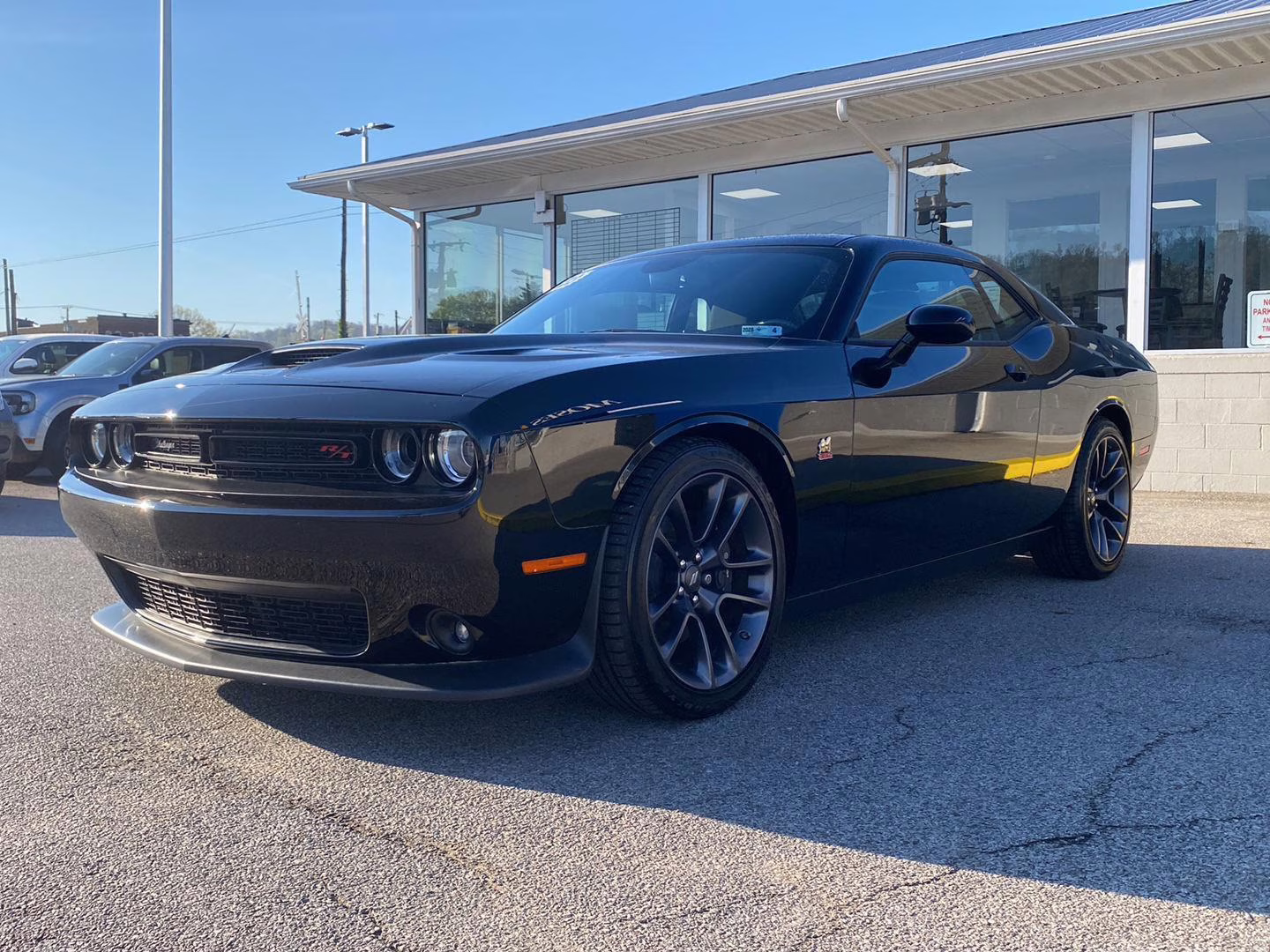 2023 Pitch Black Clearcoat Dodge Challenger R/T Scat Pack RWD Coupe