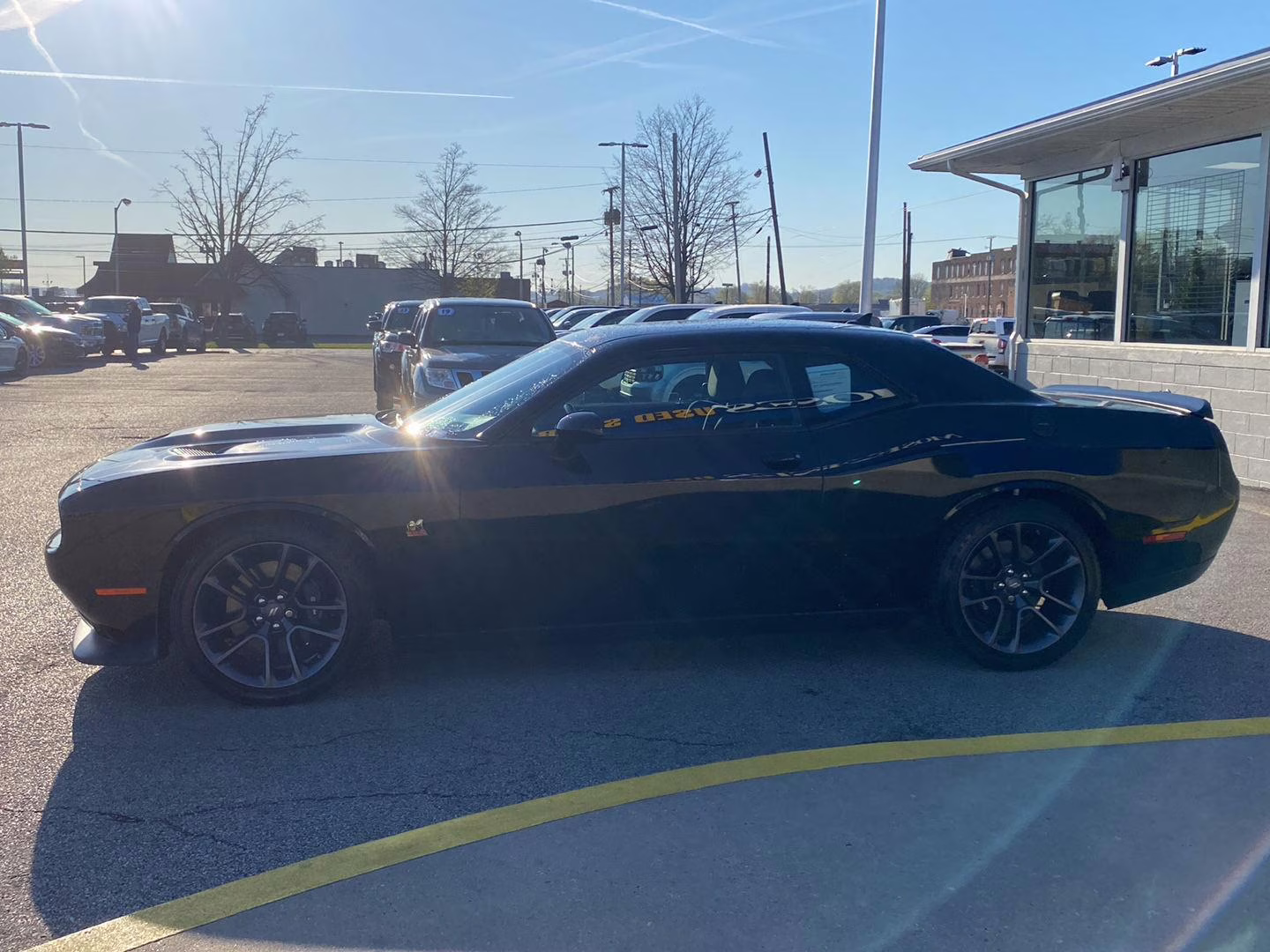 2023 Pitch Black Clearcoat Dodge Challenger R/T Scat Pack RWD Coupe