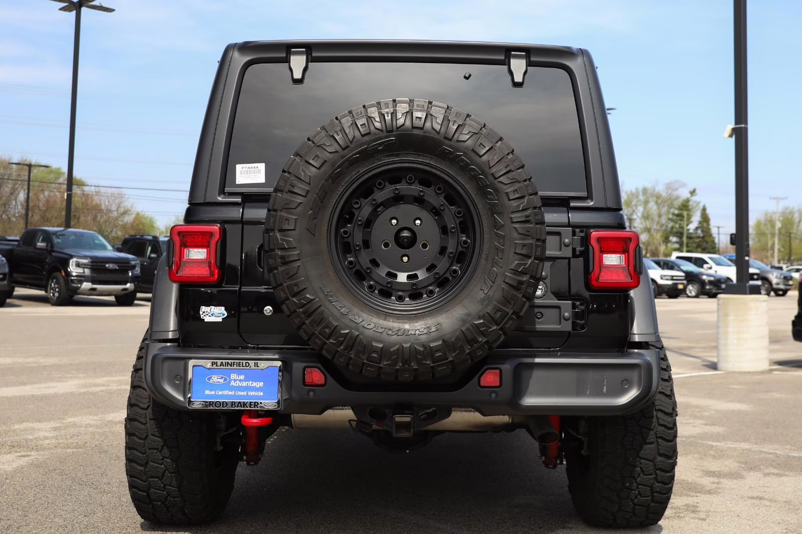 2020 Black Clearcoat Jeep Wrangler Unlimited Rubicon 4X4 SUV