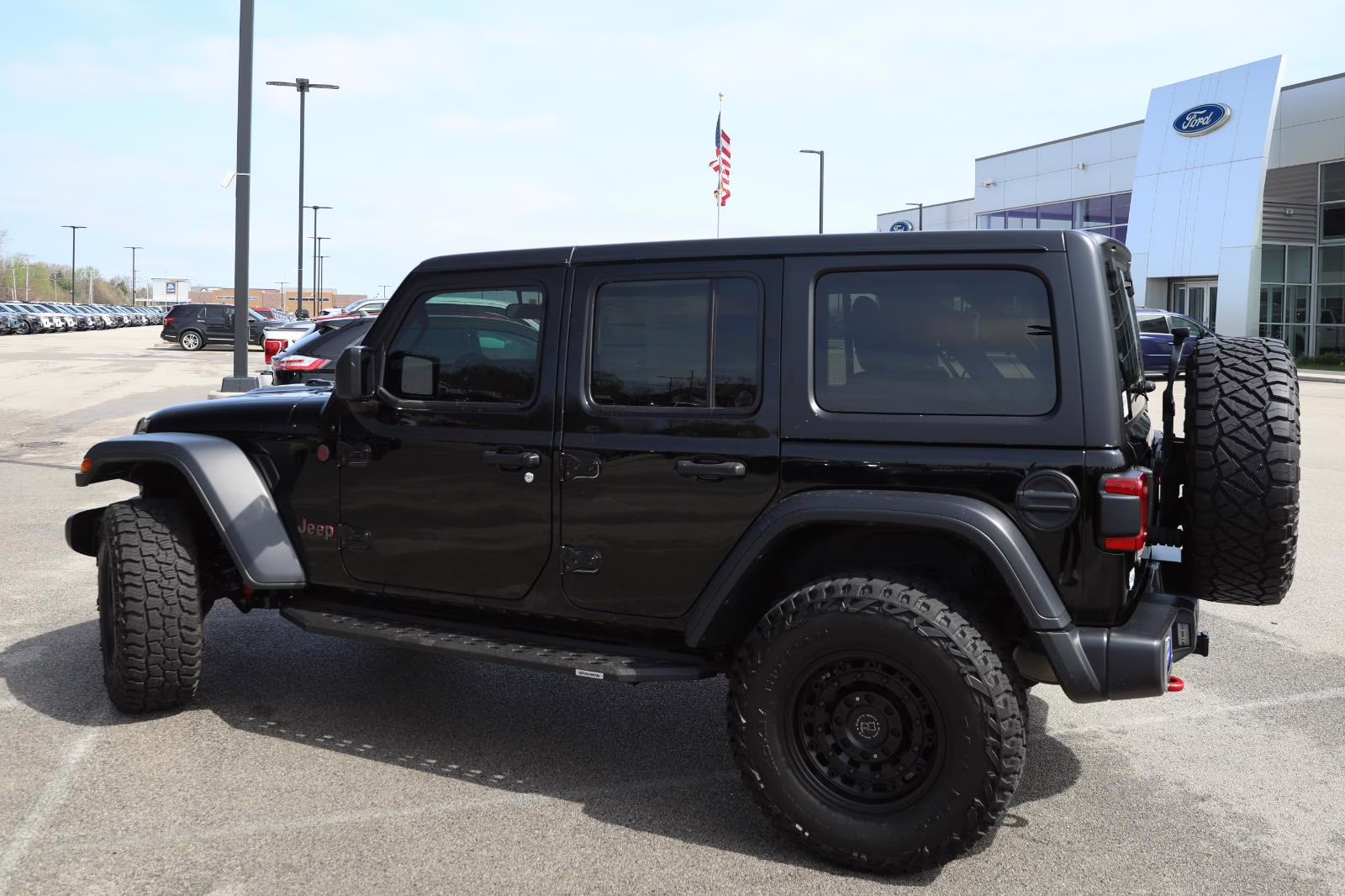 2020 Black Clearcoat Jeep Wrangler Unlimited Rubicon 4X4 SUV