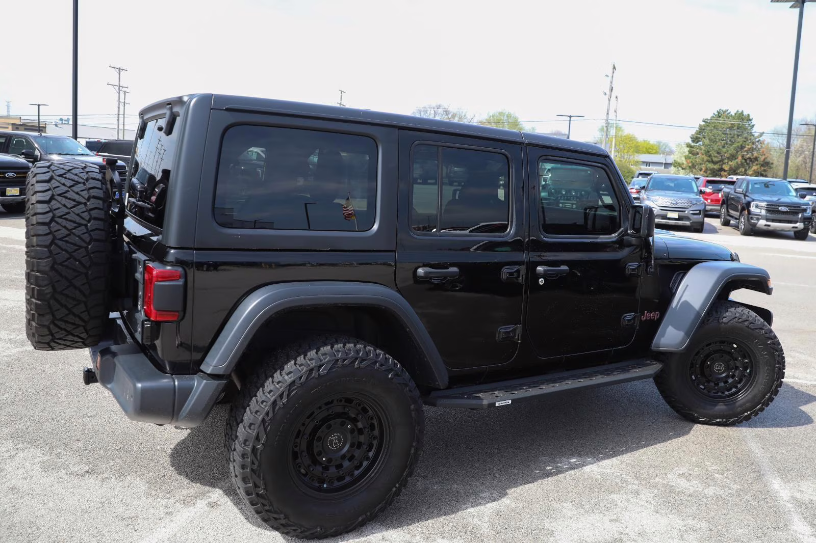 2020 Black Clearcoat Jeep Wrangler Unlimited Rubicon 4X4 SUV