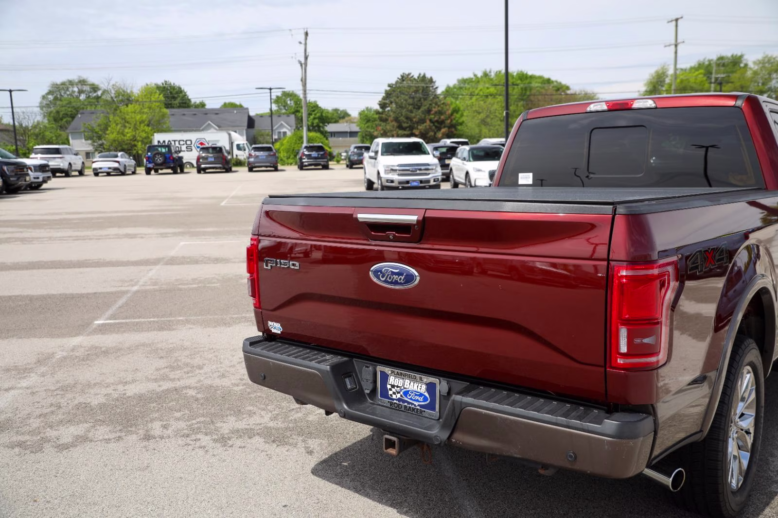 2016 Bronze Fire/Caribou Metallic Ford F-150 Lariat 4X4 Truck