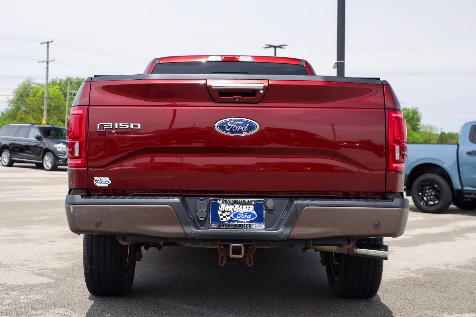 2016 Bronze Fire/Caribou Metallic Ford F-150 Lariat 4X4 Truck