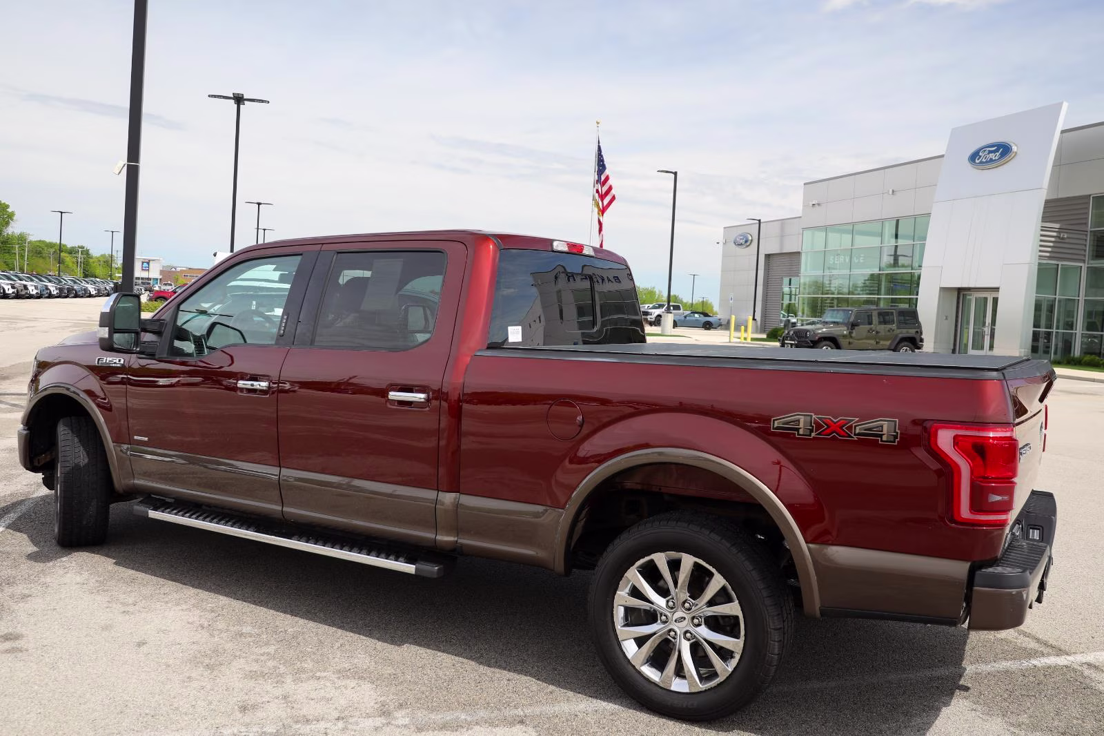 2016 Bronze Fire/Caribou Metallic Ford F-150 Lariat 4X4 Truck
