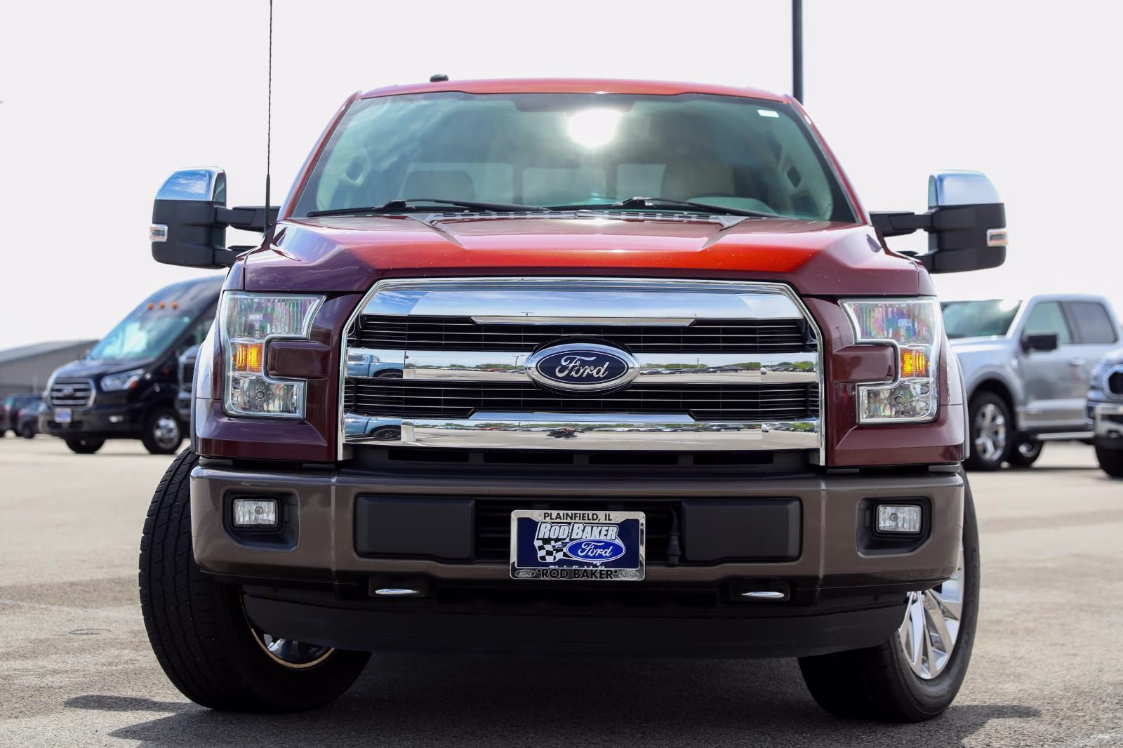 2016 Bronze Fire/Caribou Metallic Ford F-150 Lariat 4X4 Truck