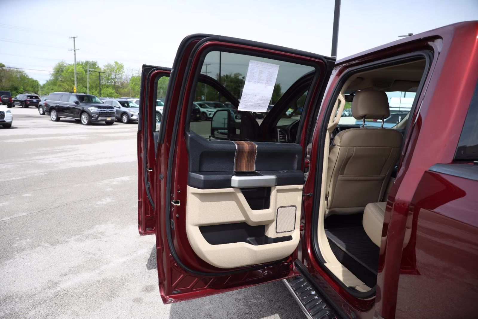 2016 Bronze Fire/Caribou Metallic Ford F-150 Lariat 4X4 Truck