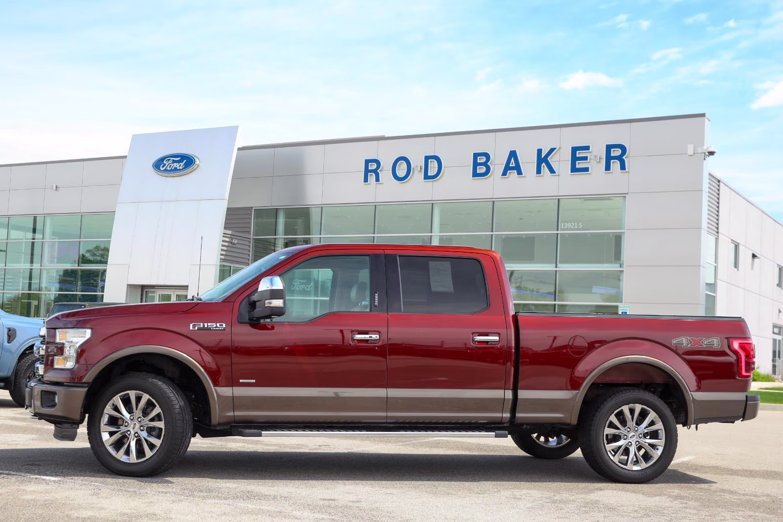 2016 Bronze Fire/Caribou Metallic Ford F-150 Lariat 4X4 Truck