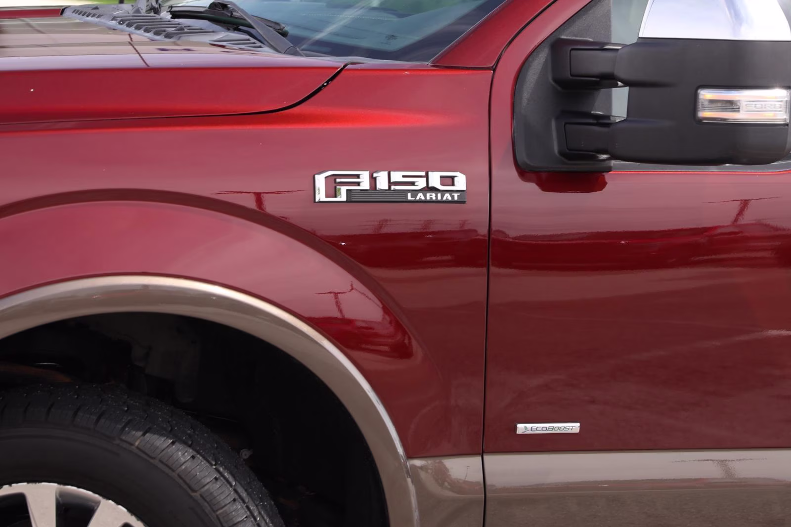 2016 Bronze Fire/Caribou Metallic Ford F-150 Lariat 4X4 Truck