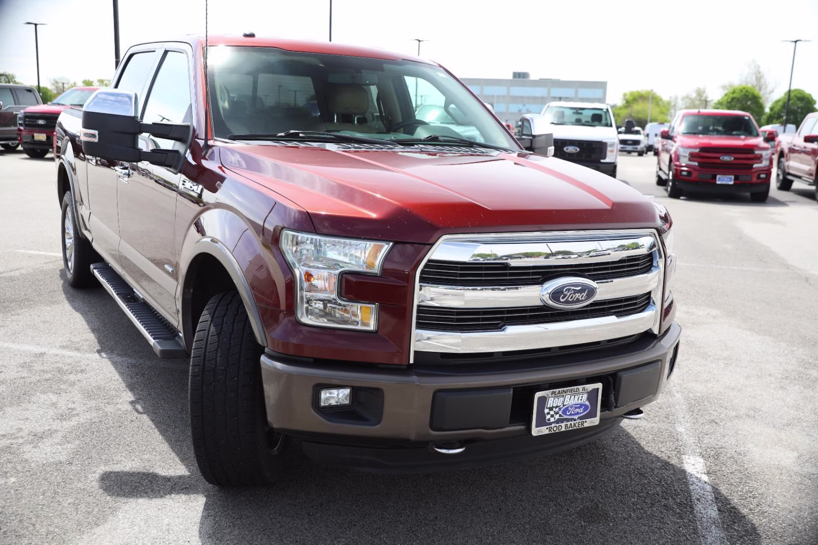 2016 Bronze Fire/Caribou Metallic Ford F-150 Lariat 4X4 Truck