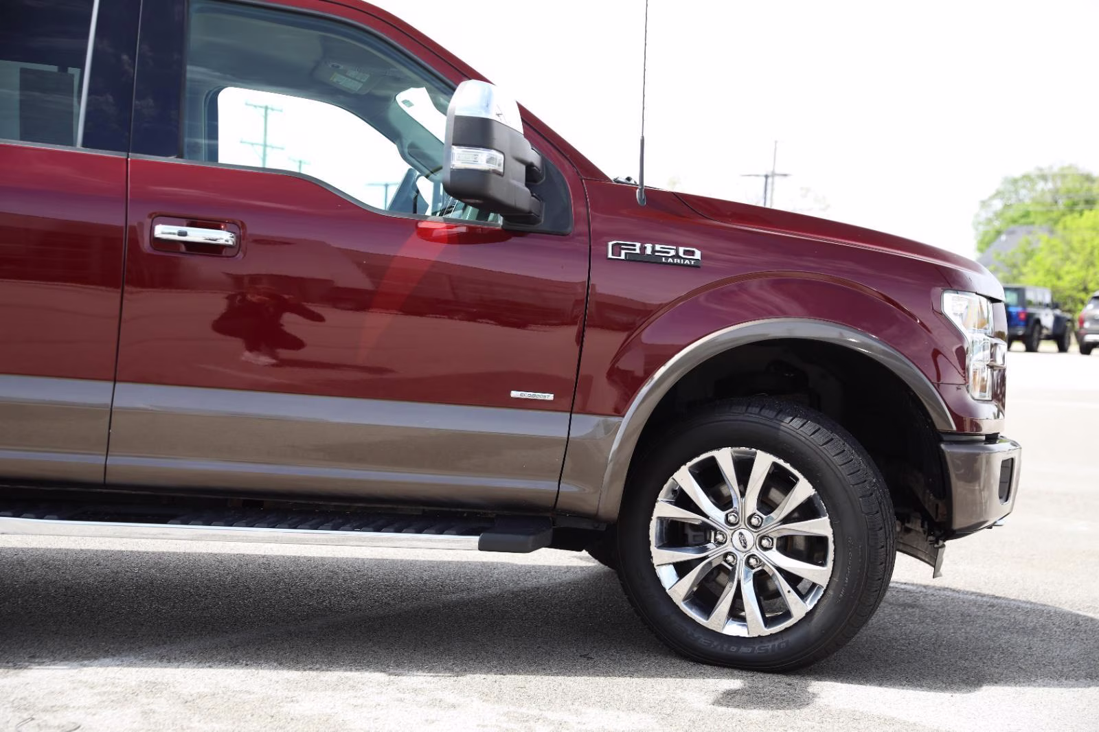 2016 Bronze Fire/Caribou Metallic Ford F-150 Lariat 4X4 Truck