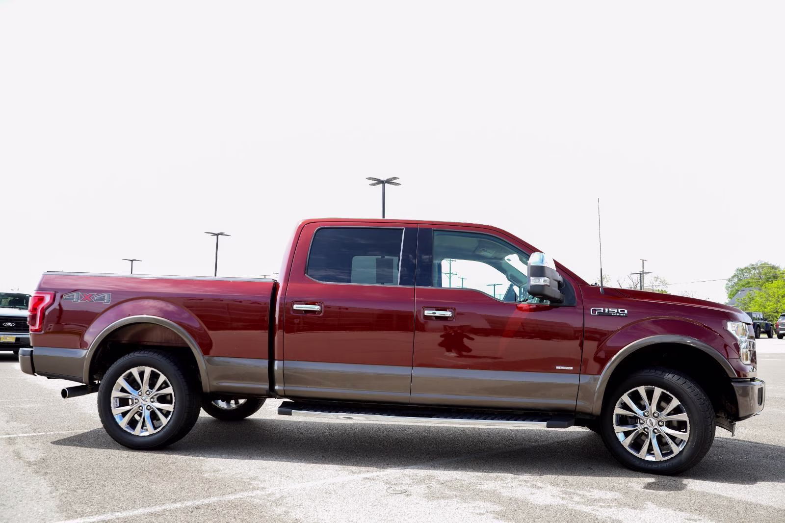 2016 Bronze Fire/Caribou Metallic Ford F-150 Lariat 4X4 Truck