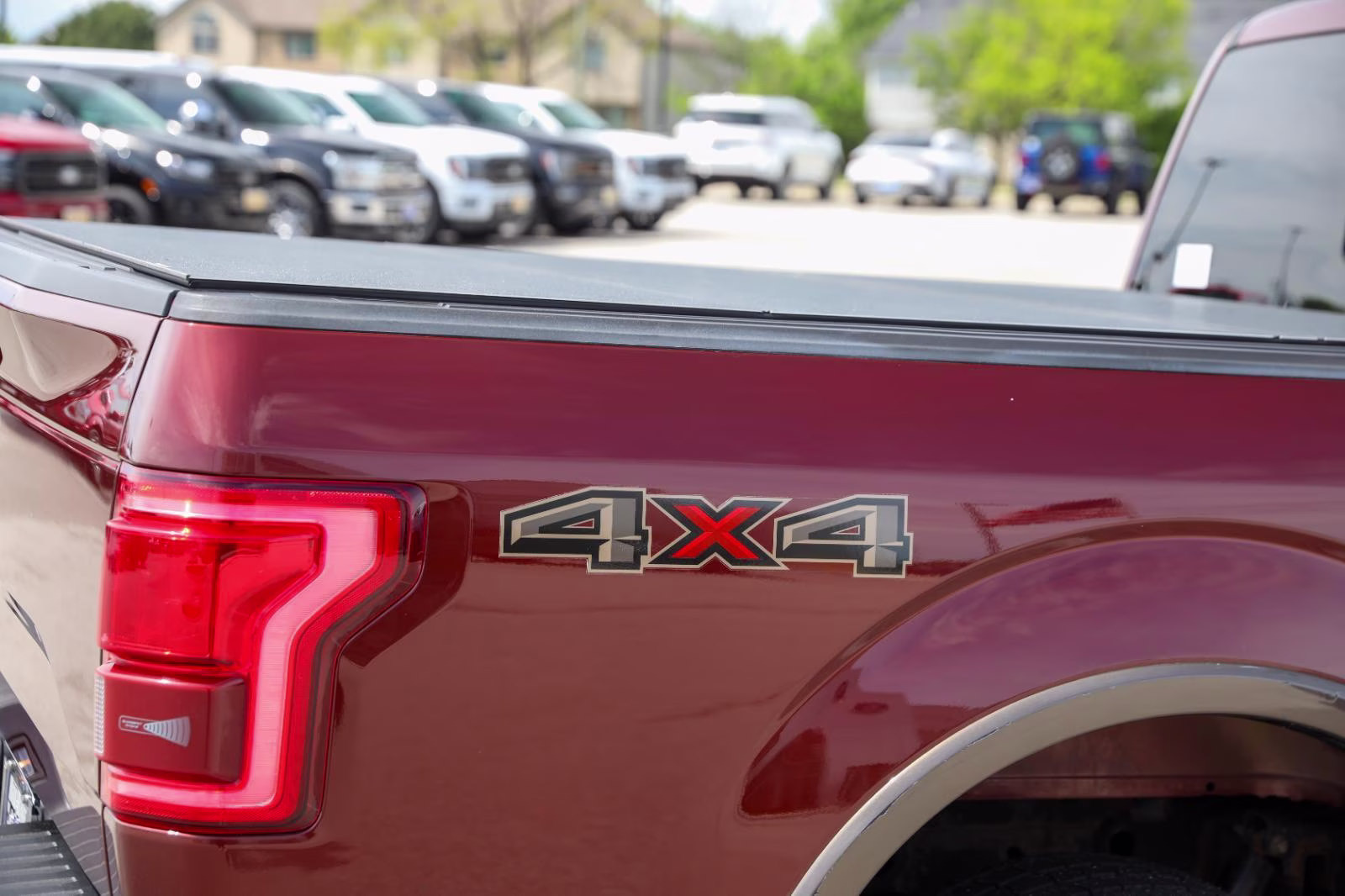 2016 Bronze Fire/Caribou Metallic Ford F-150 Lariat 4X4 Truck