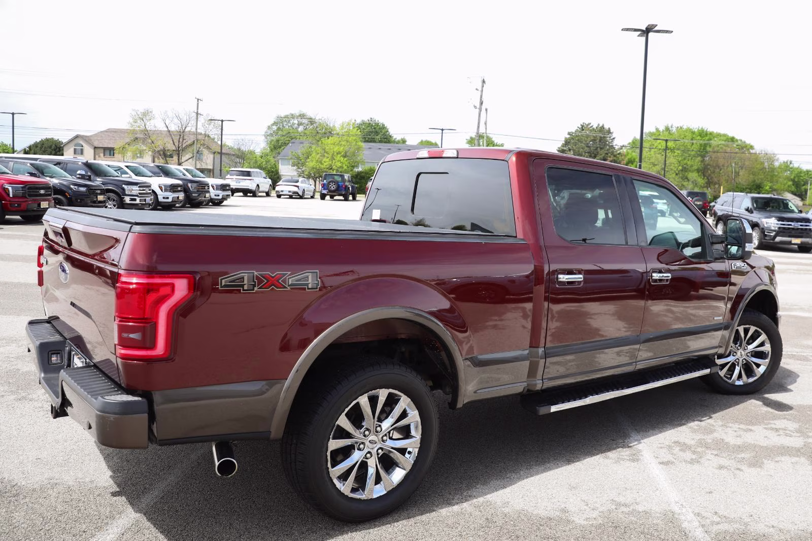 2016 Bronze Fire/Caribou Metallic Ford F-150 Lariat 4X4 Truck