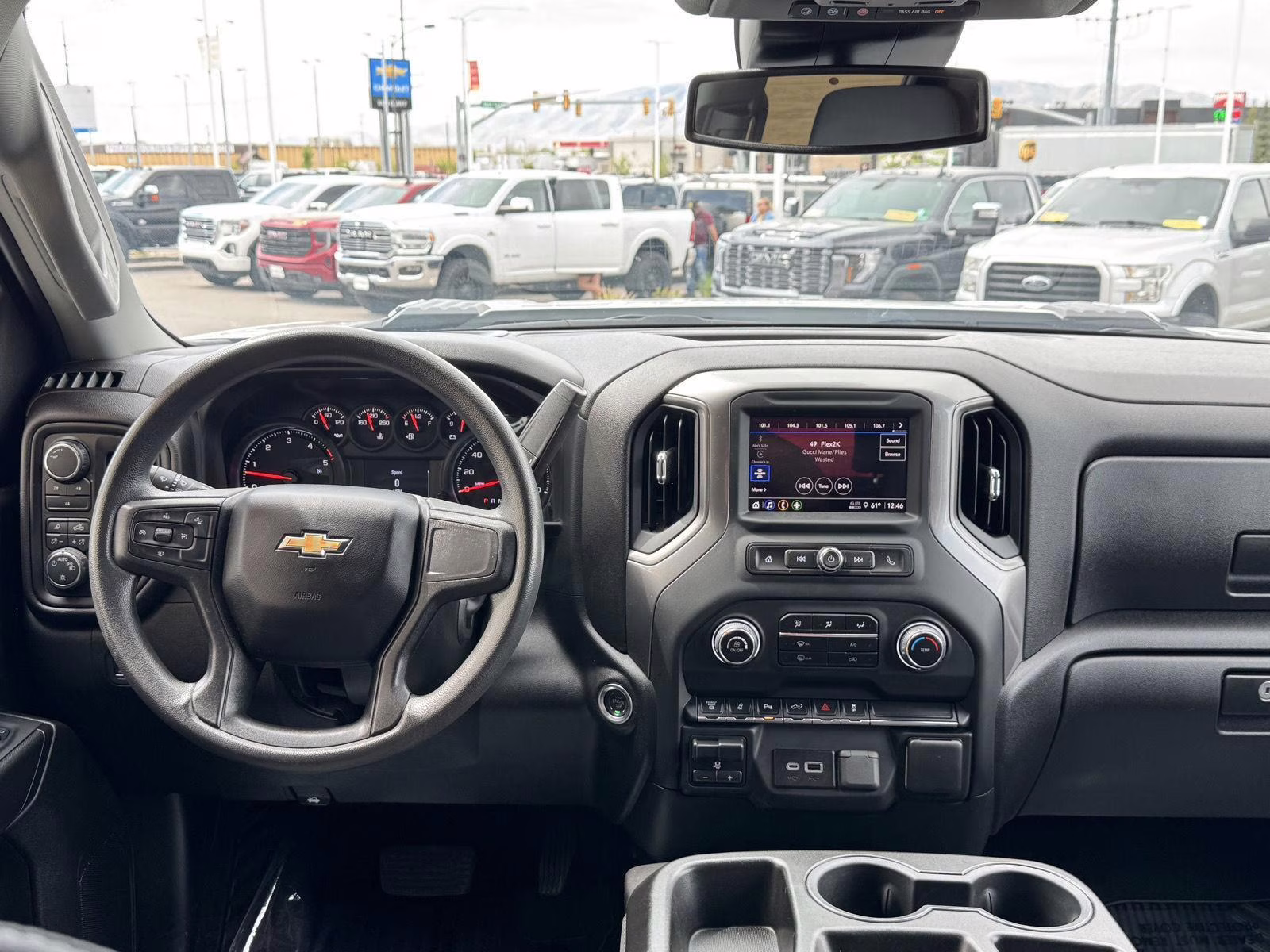 2024 Summit White Chevrolet Silverado 2500HD Custom 4X4 Truck