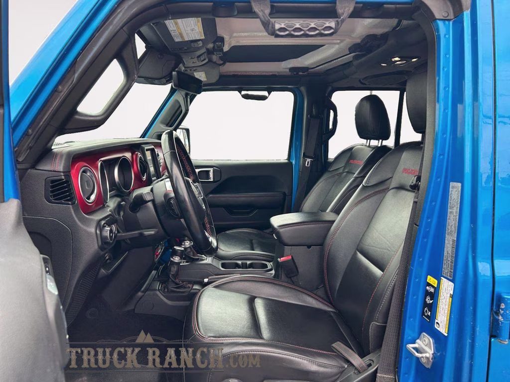 2021 Hydro Blue Pearl Coat Jeep Wrangler Unlimited Rubicon 4X4 SUV