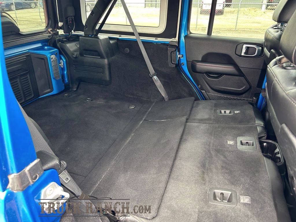 2021 Hydro Blue Pearl Coat Jeep Wrangler Unlimited Rubicon 4X4 SUV