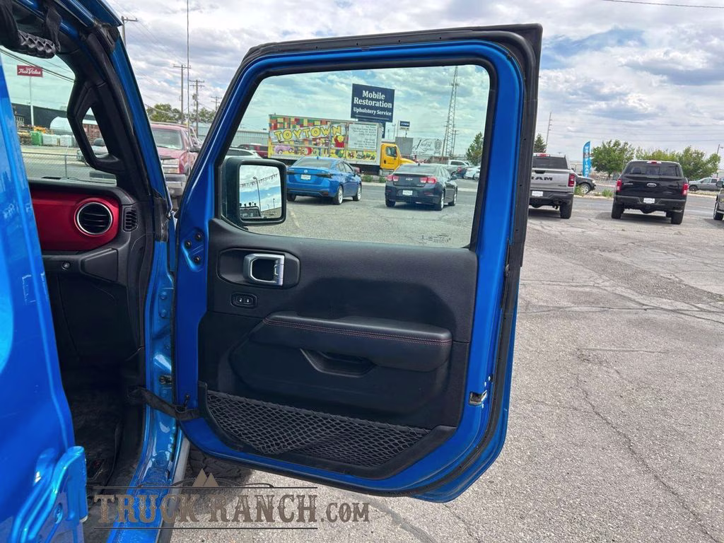 2021 Hydro Blue Pearl Coat Jeep Wrangler Unlimited Rubicon 4X4 SUV