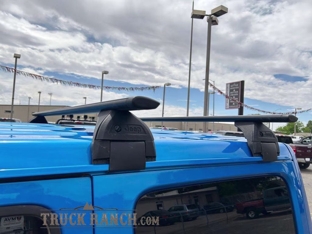 2021 Hydro Blue Pearl Coat Jeep Wrangler Unlimited Rubicon 4X4 SUV