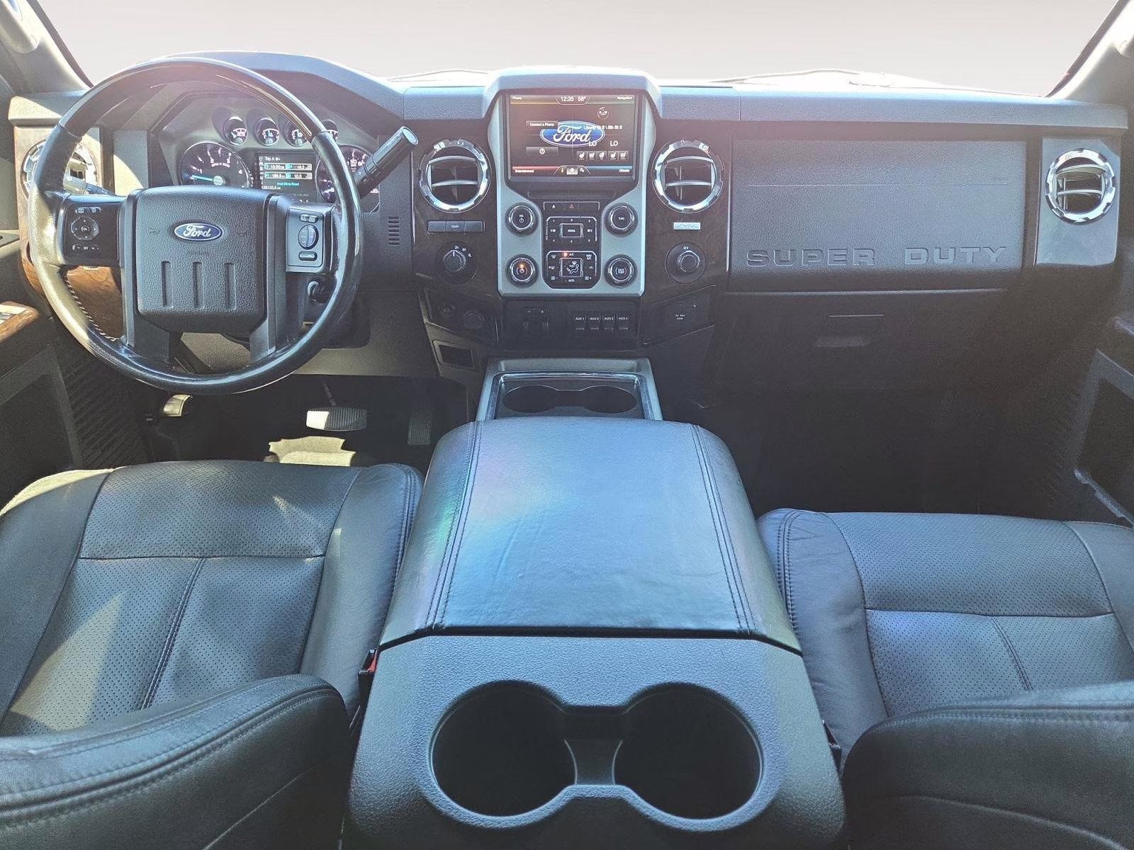 2016 Shadow Black Ford Super Duty F-350 DRW Platinum 4X4 Truck