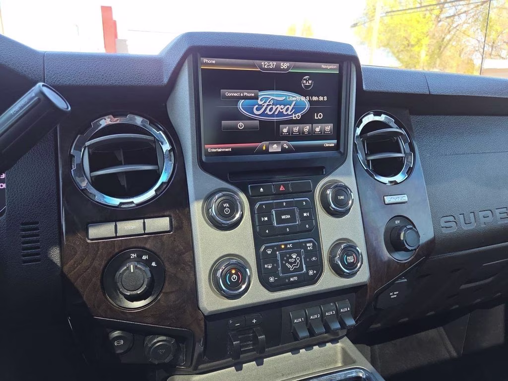 2016 Shadow Black Ford Super Duty F-350 DRW Platinum 4X4 Truck