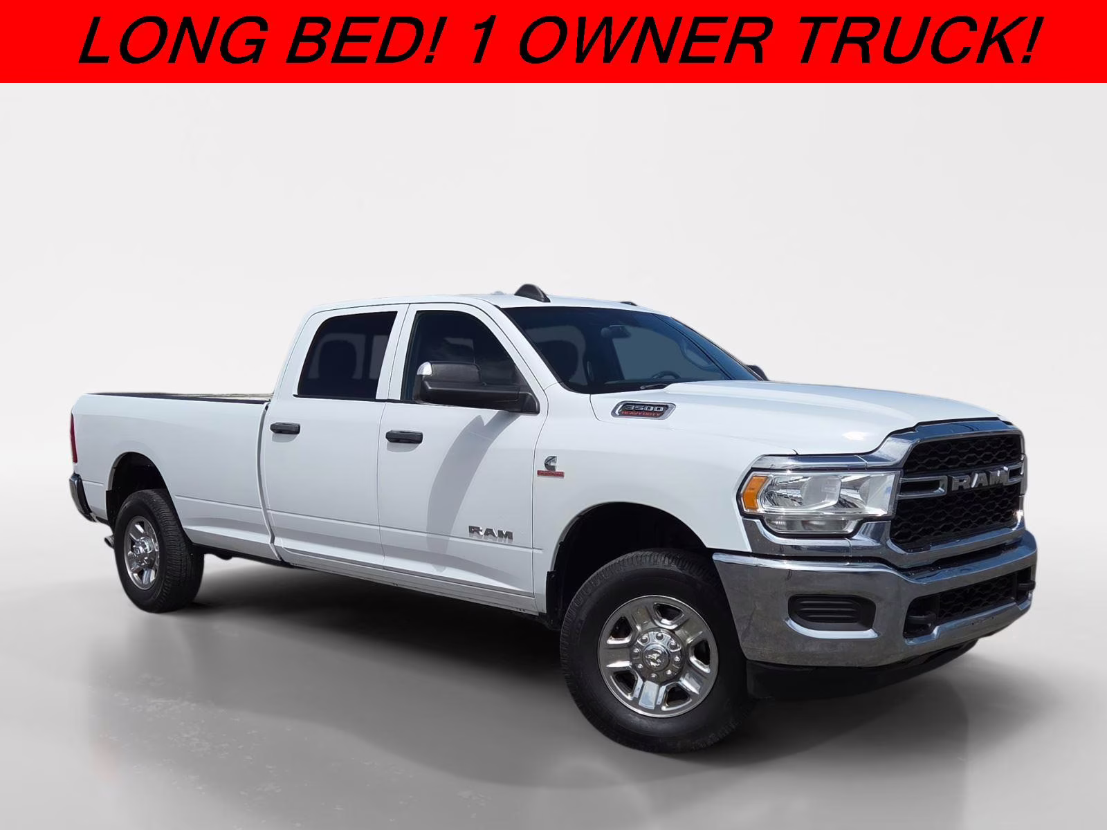 2021 Bright White Clearcoat Ram 3500 Tradesman 4X4 Truck