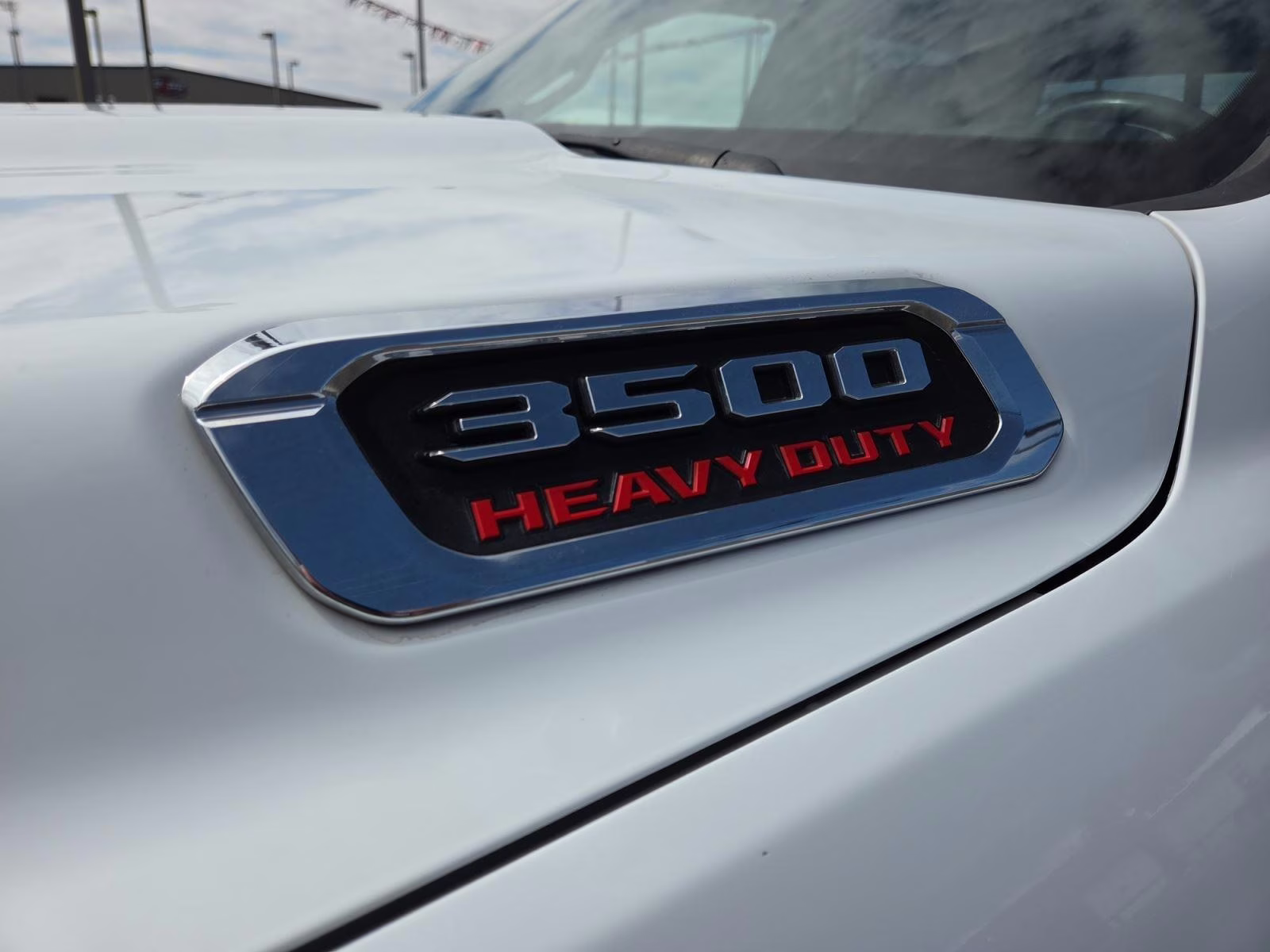 2021 Bright White Clearcoat Ram 3500 Tradesman 4X4 Truck