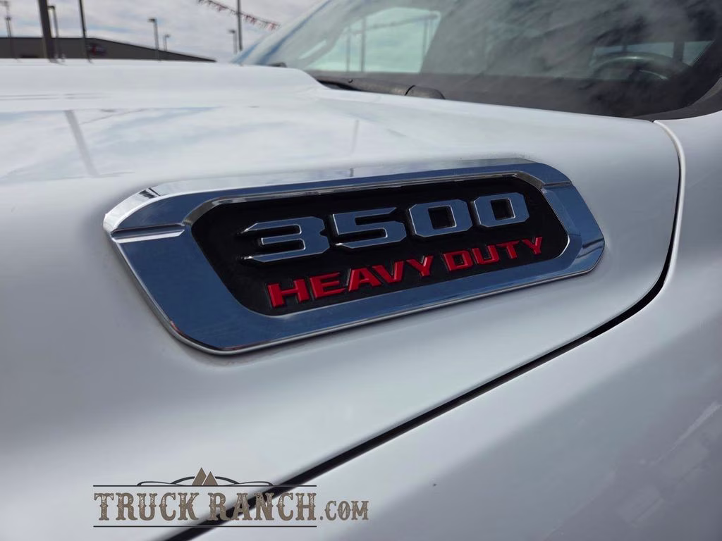 2021 Bright White Clearcoat Ram 3500 Tradesman 4X4 Truck