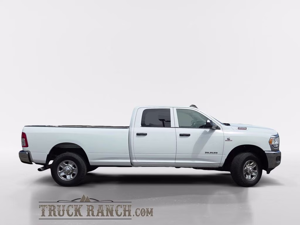 2021 Bright White Clearcoat Ram 3500 Tradesman 4X4 Truck