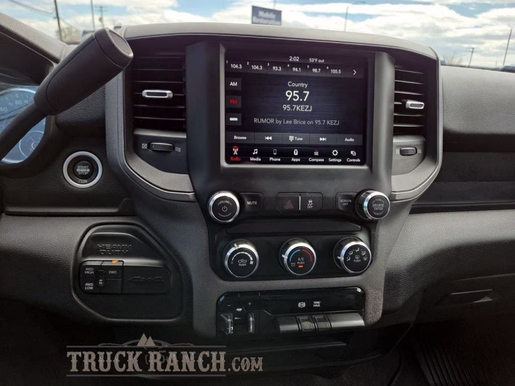 2021 Bright White Clearcoat Ram 3500 Tradesman 4X4 Truck