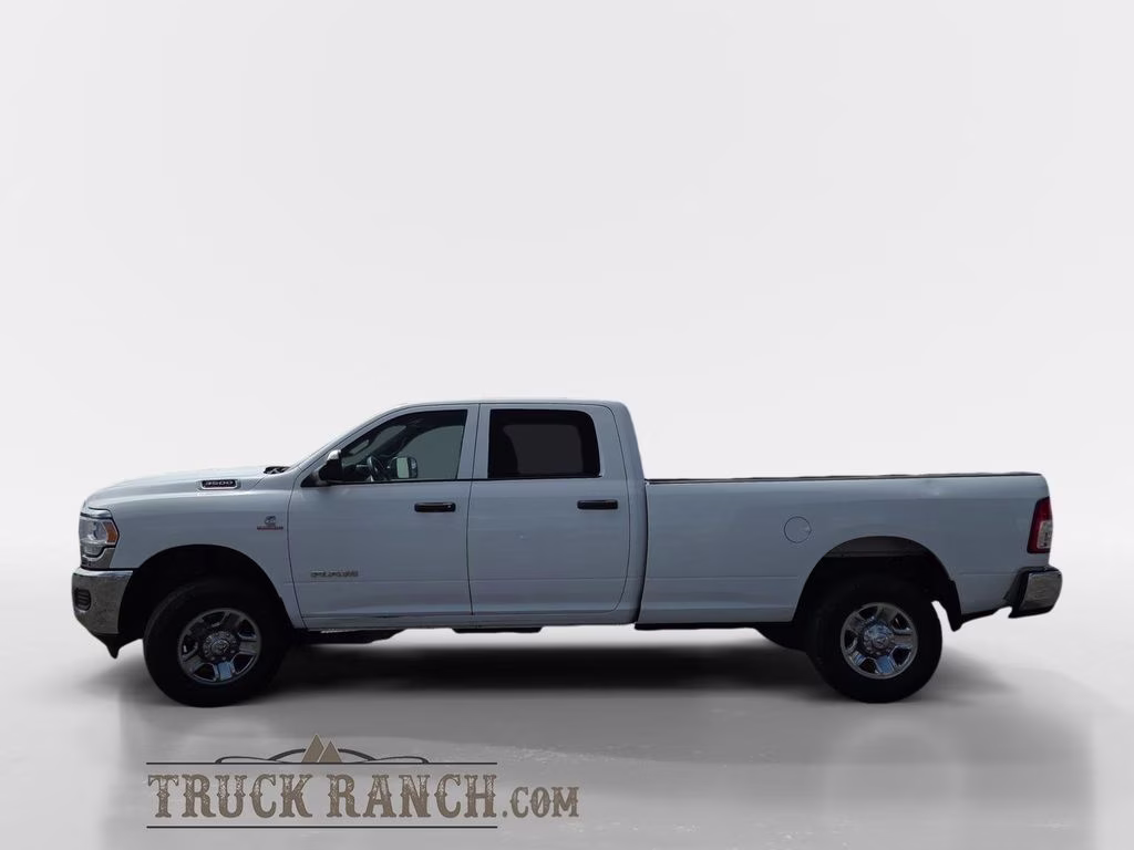 2021 Bright White Clearcoat Ram 3500 Tradesman 4X4 Truck