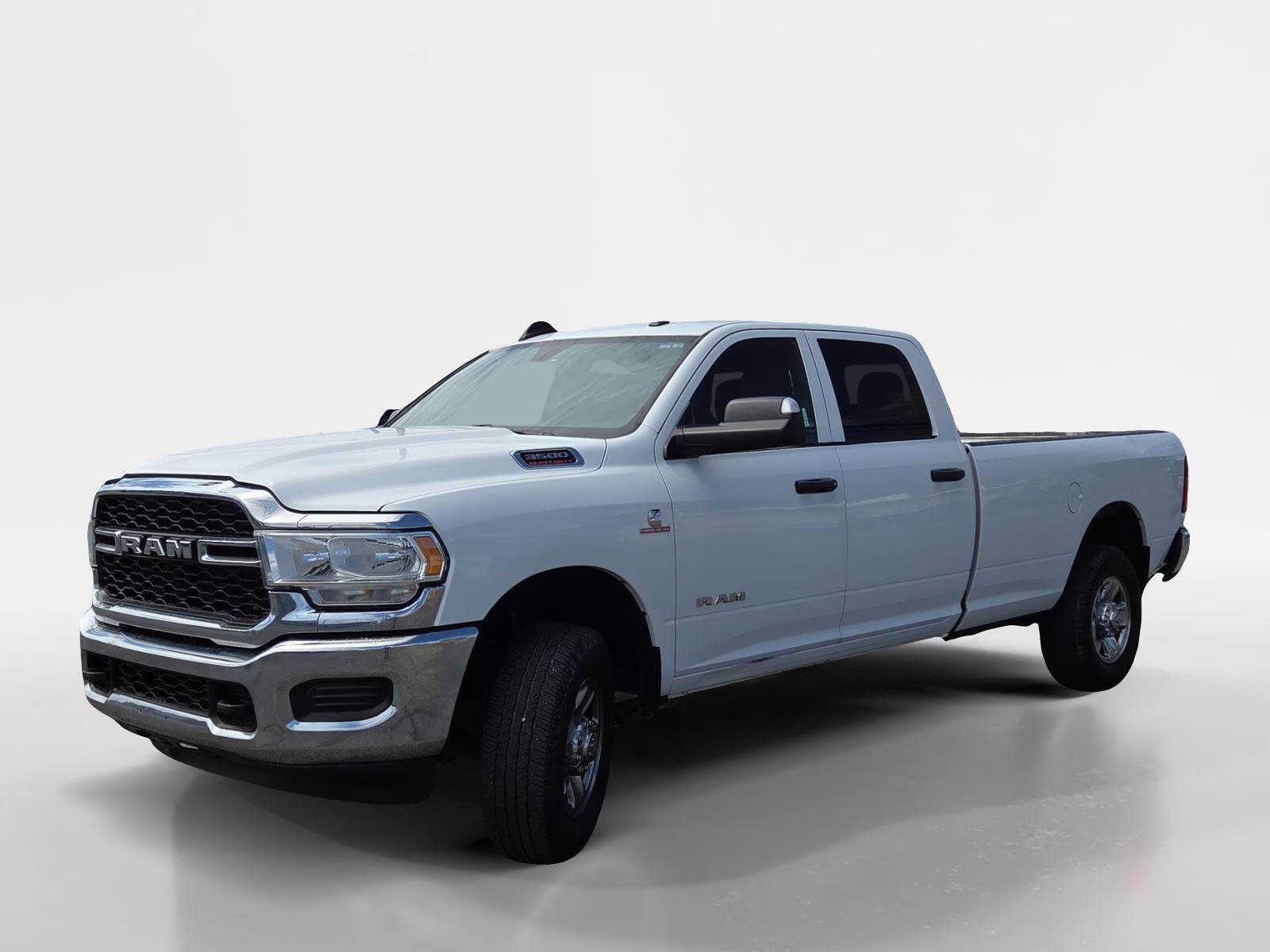 2021 Bright White Clearcoat Ram 3500 Tradesman 4X4 Truck