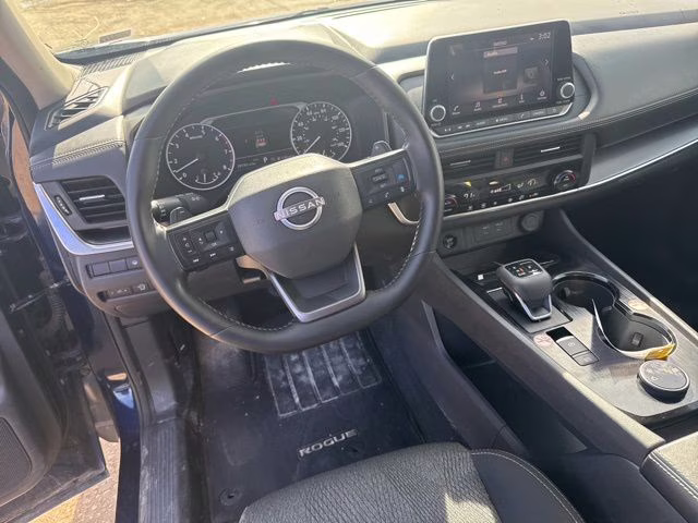 2025 Deep Ocean Blue Pearl Nissan Rogue SV AWD SUV