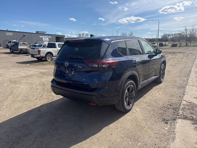 2025 Deep Ocean Blue Pearl Nissan Rogue SV AWD SUV