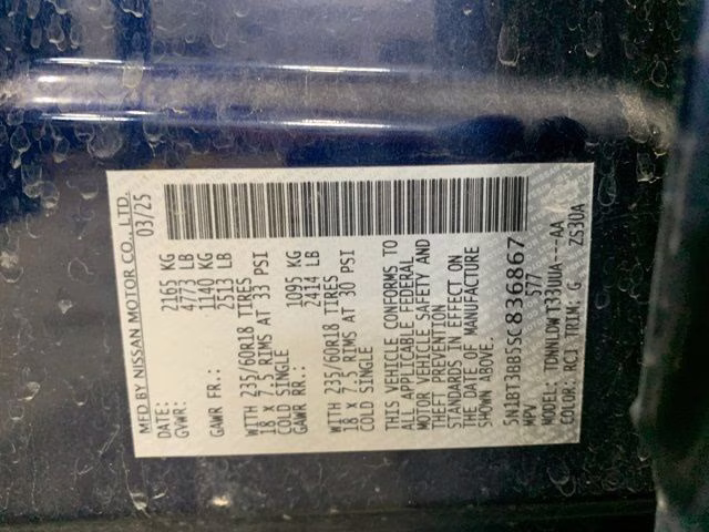 2025 Deep Ocean Blue Pearl Nissan Rogue SV AWD SUV