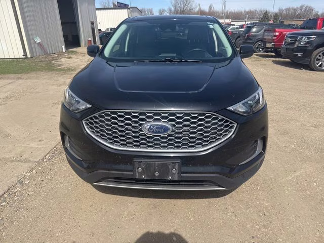 2024 Agate Black Metallic Ford Edge SEL AWD SUV