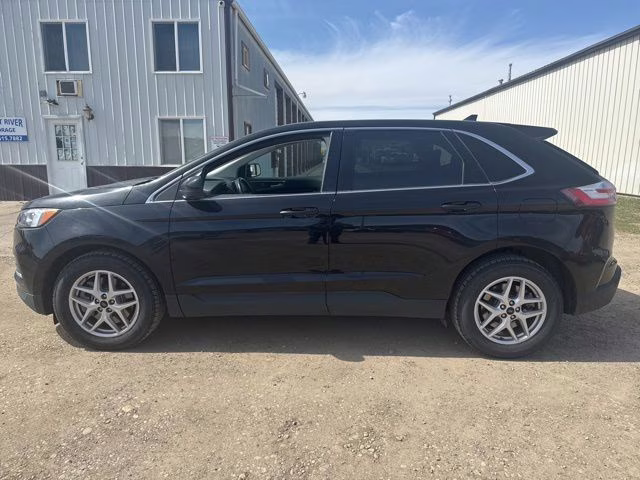 2024 Agate Black Metallic Ford Edge SEL AWD SUV