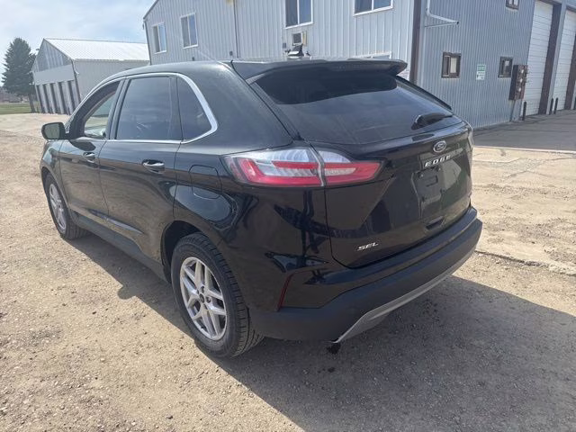 2024 Agate Black Metallic Ford Edge SEL AWD SUV
