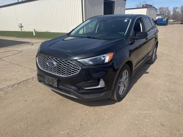2024 Agate Black Metallic Ford Edge SEL AWD SUV