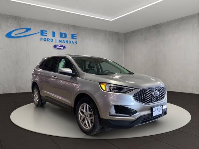 2024 Iconic Silver Metallic Ford Edge SEL AWD SUV