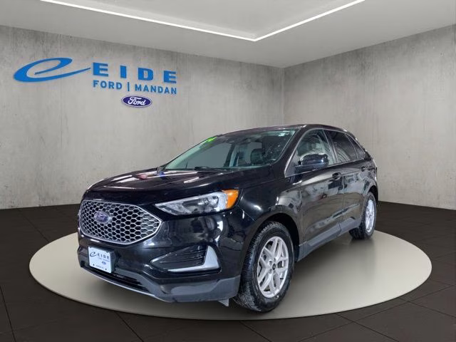 2024 Agate Black Metallic Ford Edge SEL AWD SUV