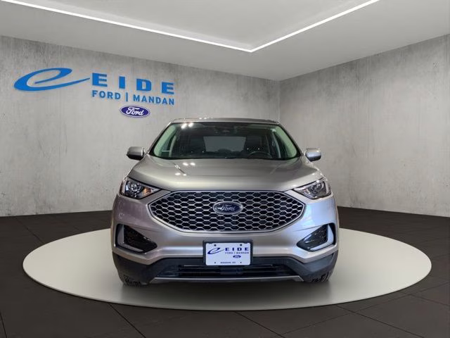 2024 Iconic Silver Metallic Ford Edge SEL AWD SUV