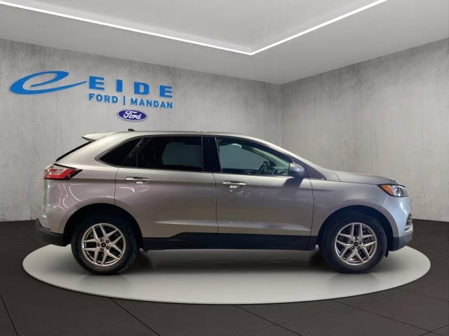 2024 Iconic Silver Metallic Ford Edge SEL AWD SUV