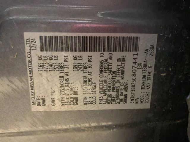 2025 Gun Metallic Nissan Rogue SV AWD SUV